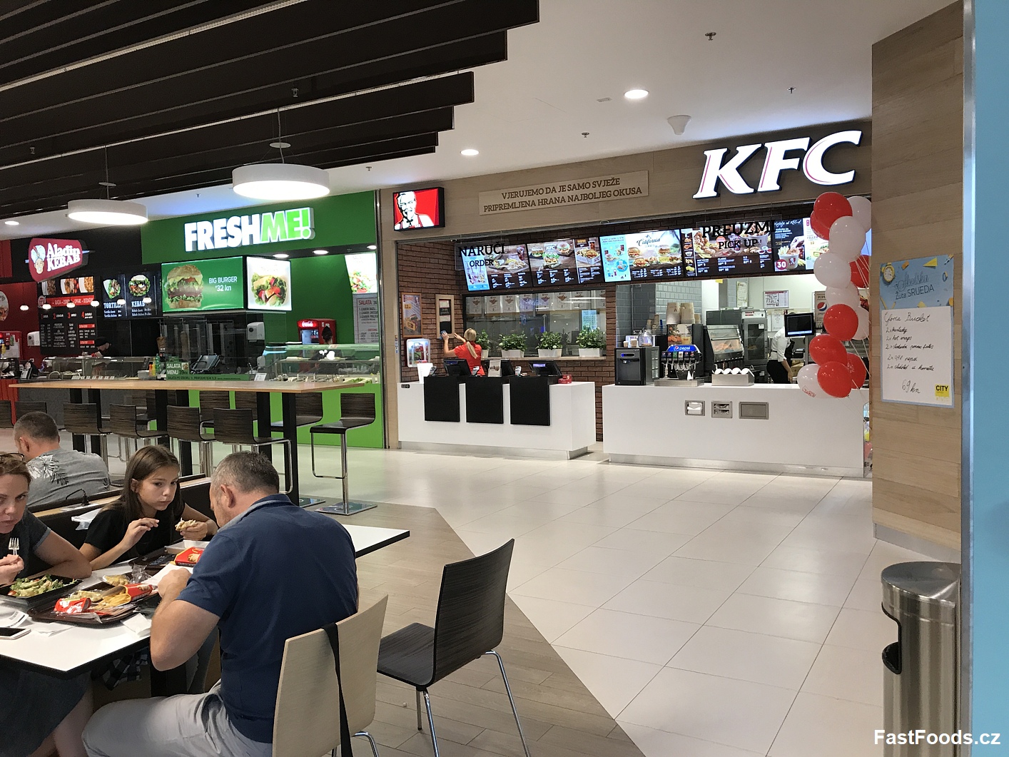 KFC - City Center One West, Zagreb, Chorvatsko